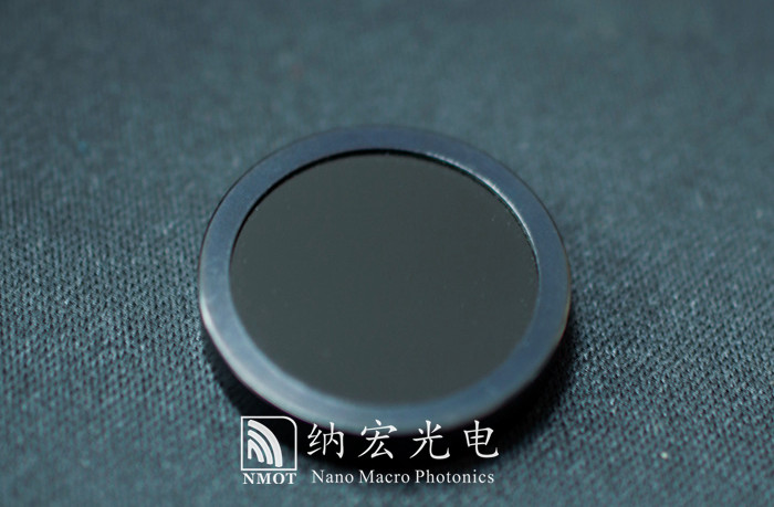 黑玻璃材質(zhì)鍍膜的帶通濾光片 黑玻璃材質(zhì)鍍膜的帶通濾光片